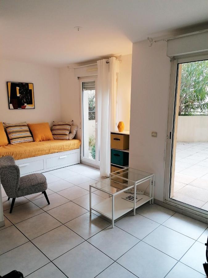 Studio Neuf 25 M2, Terrasse 35 M2 Proche Port Nice, Centre Ville Ngoại thất bức ảnh