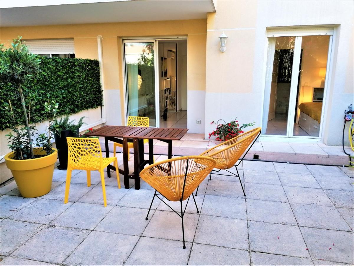 Studio Neuf 25 M2, Terrasse 35 M2 Proche Port Nice, Centre Ville Ngoại thất bức ảnh