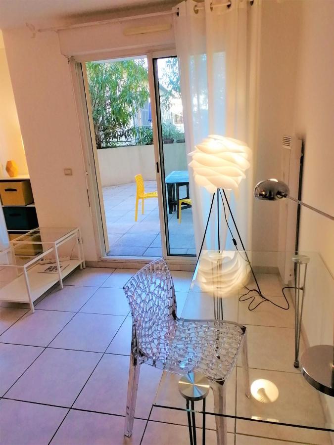 Studio Neuf 25 M2, Terrasse 35 M2 Proche Port Nice, Centre Ville Ngoại thất bức ảnh